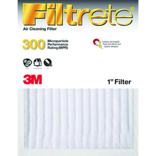 Dust Reduction Filter, 20 in L, 10 in W, 6 MERV, Fiber Filter Media, White