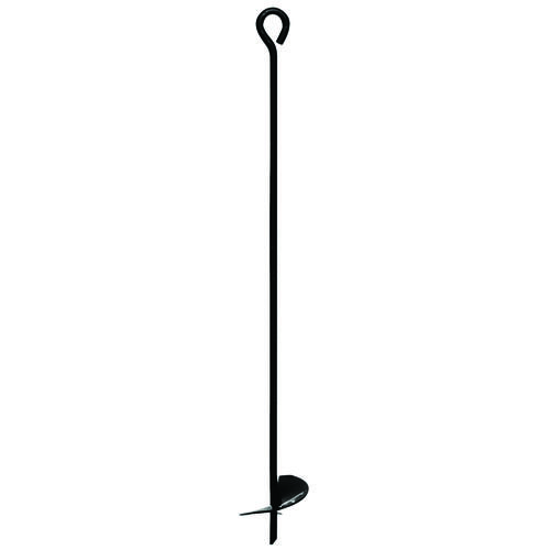 Anchor Eye with Auger 1/2" D X 30" L Steel Oval Head