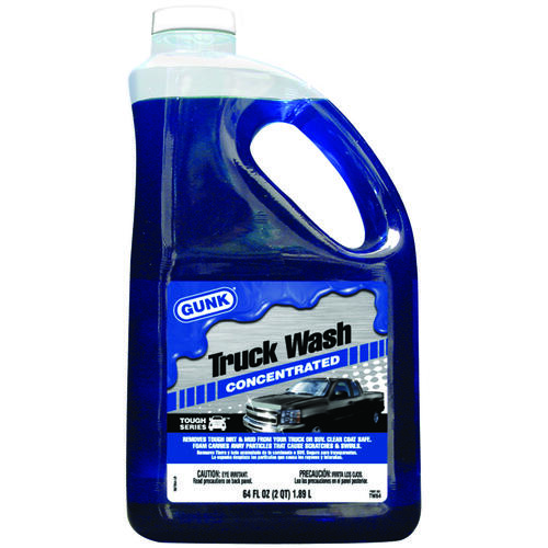 Gunk TW64 Tough Truck Wash, 64 fl-oz Bottle, Liquid, Mild Soap