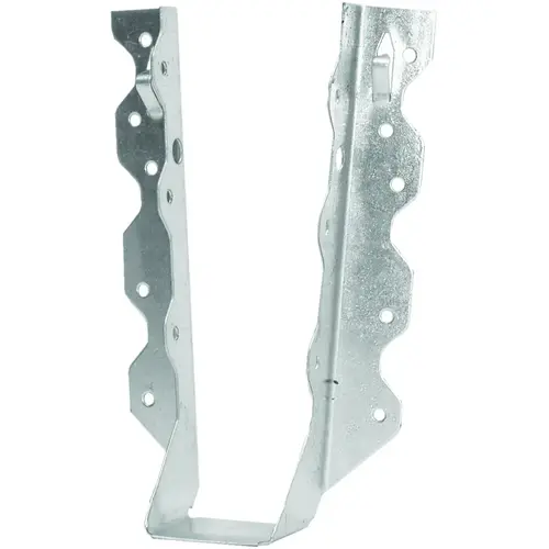 Joist Hanger, 6-3/8 in H, 1-1/2 in D, 1-9/16 in W, 2 in x 8 to 10 in, Steel, G90 Galvanized, Face Mounting - pack of 50