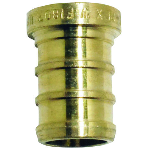 Test Pipe Plug, 1/2 in, Barb Brass