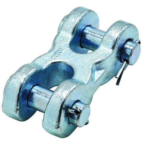 3248BC Series Clevis Link, 5/8 in Trade, 13,000 lb Working Load, 43 Grade, Steel, Zinc