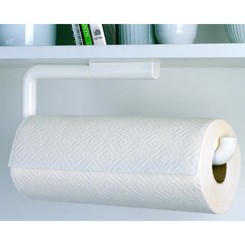 Basic Paper Towel Holder, 13 in OAW, Plastic, White