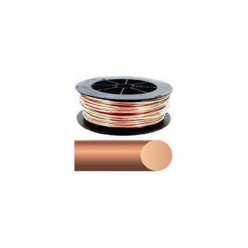 Southwire 10638502 Bare Electrical Wire, Solid, 6 AWG Wire, 315 ft L, Copper Conductor