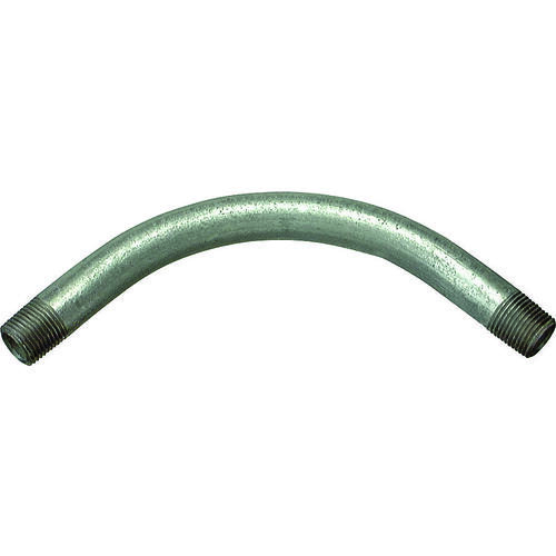 Halex 64107 Rigid Elbow, 90 deg Angle, 3/4 in, Steel, Galvanized