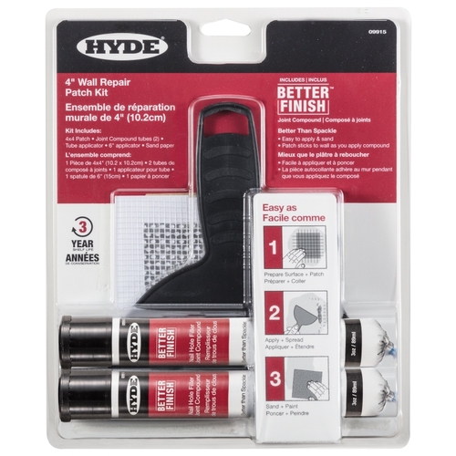 Hyde 09915 Better Finish 9915 Wall Repair Patch Kit