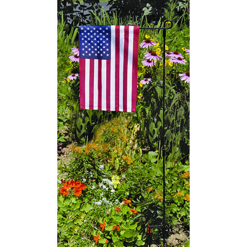 USA Garden Flag, 11 in W, 15 in H, Cotton