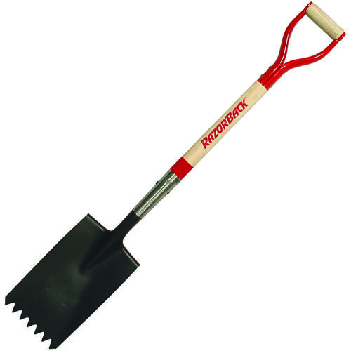 Roofing Tool with Shingle Remover, Steel Blade, D-Shaped Handle, Hardwood Handle, 42 in OAL