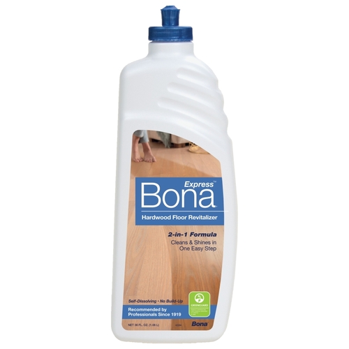 Bona WM700059009 Floor Cleaner, 36 oz Bottle, Liquid, Slightly Cloudy