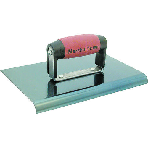 Marshalltown 162BD DuraSoft Series Hand Edger, 6 in L Blade, 6 in W Blade, HCS Blade, 1/2 in Lip, 3/8 in Lip Radius