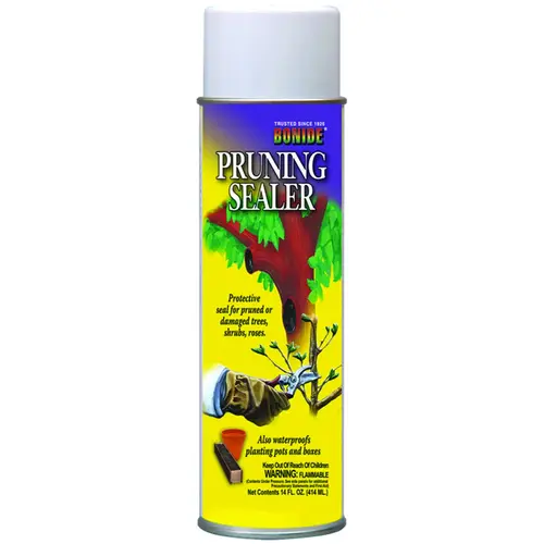 Pruning Sealer, Liquid, Petroleum Solvent, Black, 14 oz Aerosol Can