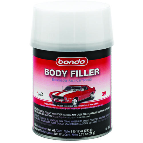 C Body Filler, 1 qt Can, Paste, Pungent Organic