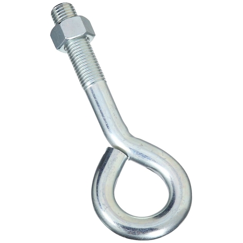 2160BC 1" x 10" Eye Bolt Zinc Plated Finish