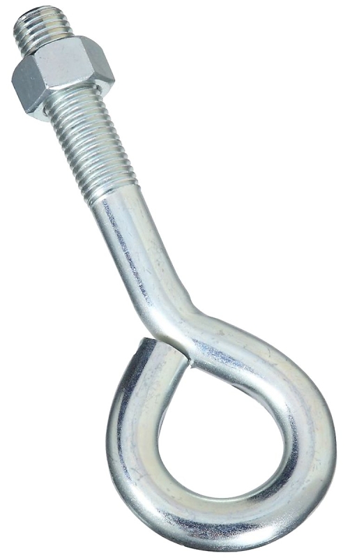 National Hardware N347773 2160BC 1" x 10" Eye Bolt Zinc Plated Finish