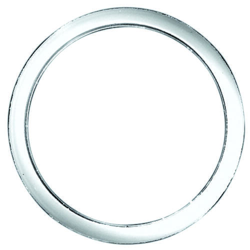 Faucet Washer, 1-1/4 in, 1-1/4 in ID x 1-1/2 in OD Dia, 1/4 in Thick, Polyethylene White