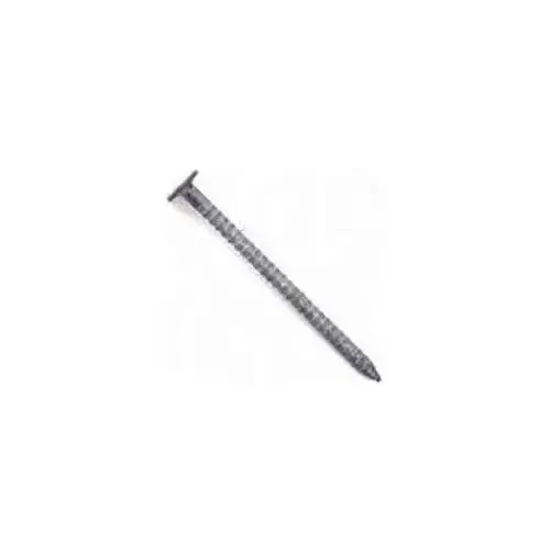 Maze S205A-5 STORMGUARD Box Nail, Hand Drive, 2 in L, Carbon Steel, Hot-Dipped Galvanized, Checkered Head, Ring Shank