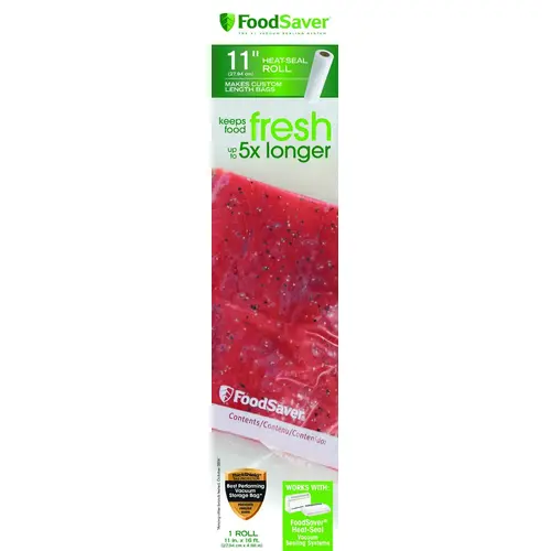 FoodSaver FSFSBF0616NP Heavy-Duty Heat Seal Roll, 50 mL Capacity, Plastic, Clear