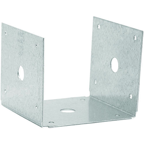 Post Anchor, 4 x 4 in Post/Joist, Steel, Zinc - pack of 25