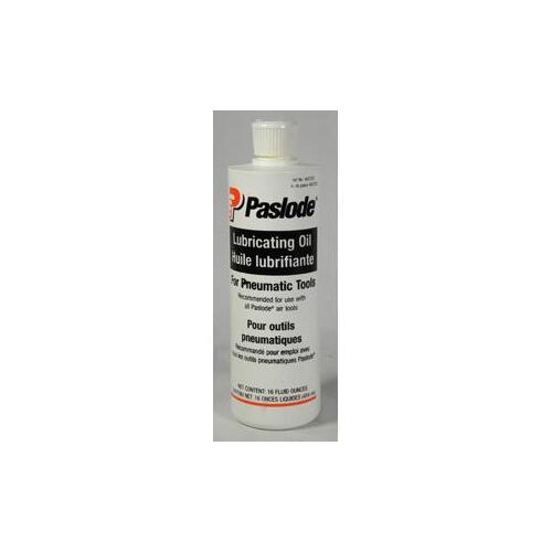 Paslode 403720 Air Line Lubricant, Liquid, Amber, 16 oz