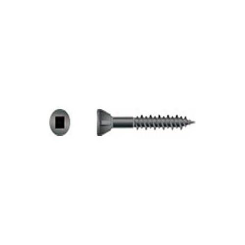 MTH Series Underlayment Screw, #7 Thread, 1-1/4 in L, #2 Drive, Metal, Gray Phosphate - pack of 2500