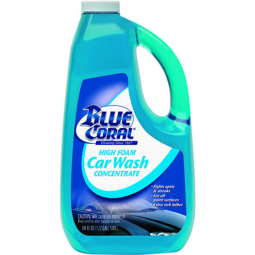 Blue Coral WC107G-XCP6 Car Wash Concentrated 64 oz - pack of 6