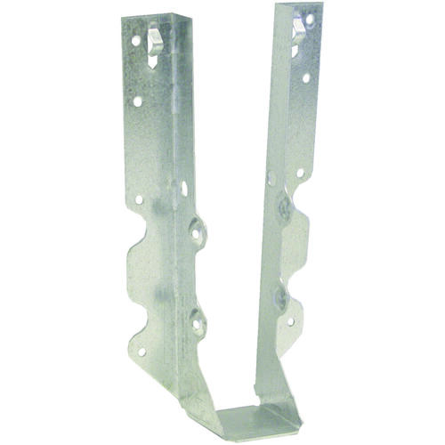 MiTek JUS210-TZ-XCP50 Slant Joist Hanger, 7-3/4 in H, 1-3/4 in D, 1-9/16 in W, 2 in L x 10 to 12 in H, Steel, Zinc - pack of 50
