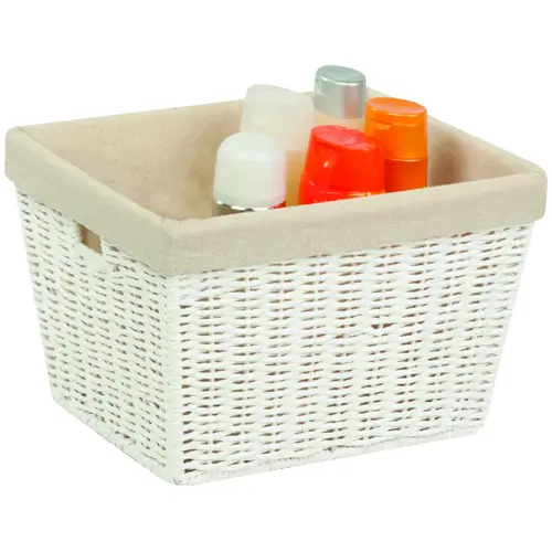 Honey-Can-Do STO-03560 Storage Basket, Paper, White
