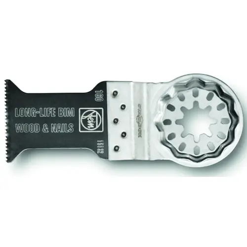 FEIN 63502160270 Saw Blade Set Starlock 1-3/8" X 2" L Bi-Metal Black