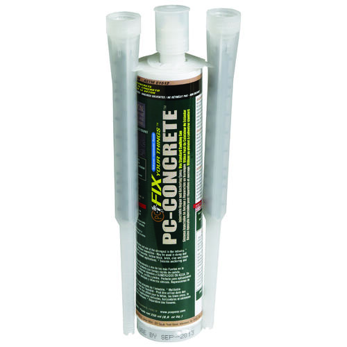 PROTECTIVE COATING CO 07256 PC-Concrete Epoxy Adhesive, White, Paste, 250 mL Cartridge