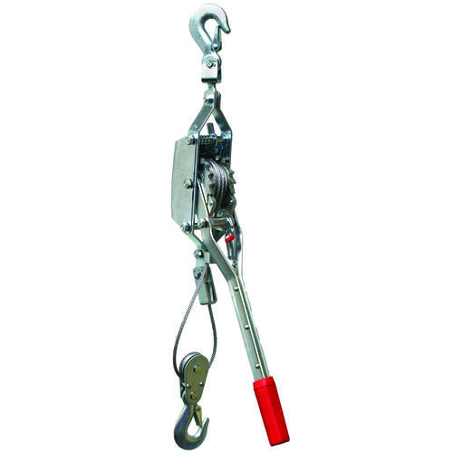 American Power Pull 18600 Cable Puller, 2 ton Lifting, 3/16 in Dia Rope/Cable, 6 ft Lift