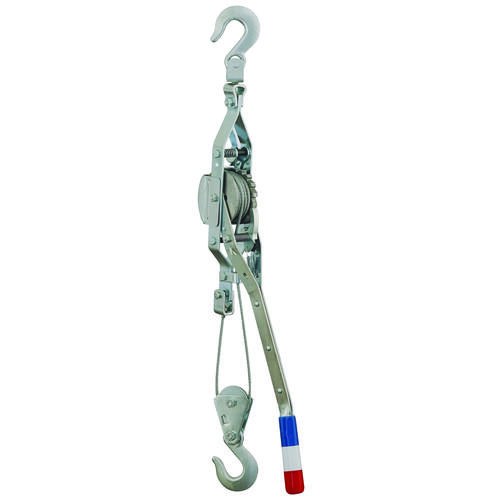 Cable Puller, 2 ton Lifting, 3/18 in Dia Rope/Cable, 6 ft Lift