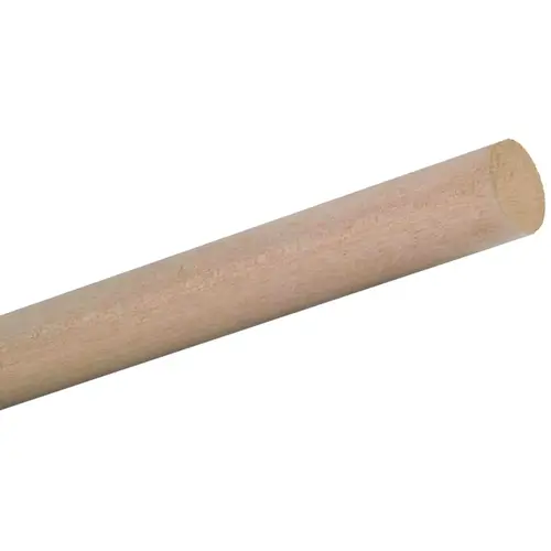 Dowel Rod, 1/4 in Dia, 36 in L, Oak Wood - pack of 25