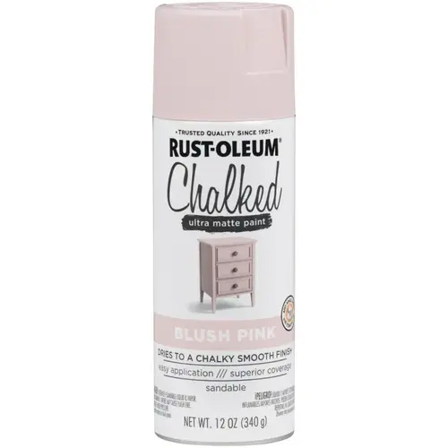 Ultra Matte Spray Paint, Ultra Matte, Blush Pink, 12 oz, Aerosol Can