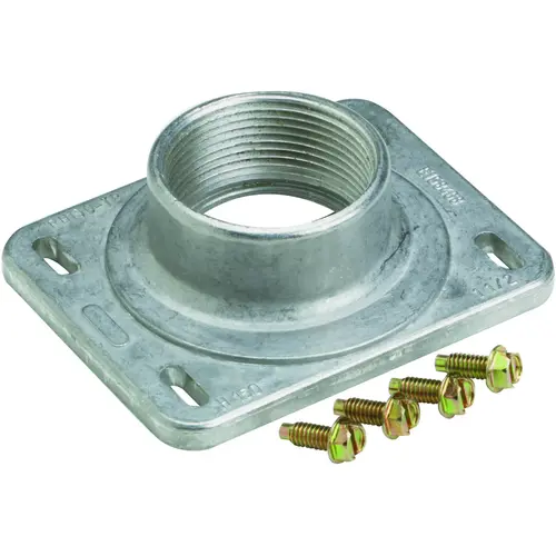 Eaton RH150P Conduit Hub, 1-1/2 in, Cast Iron Chrome
