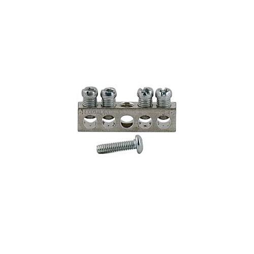 Square D PK4GTACP Ground Bar Kit, 4 Terminal, Aluminum