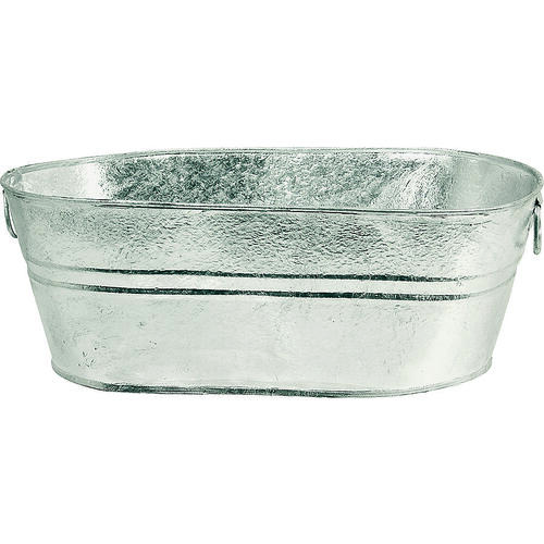 Behrens 1OV Wash Tub, 7.5 gal Capacity, Steel