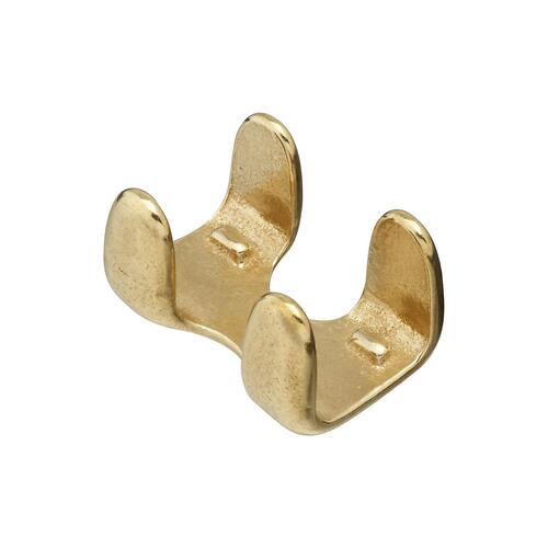 3235BC 7/16" Rope Clamp Solid Brass Finish