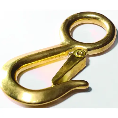 Snap Hook, 400 lb Working Load, Bronze, Polished