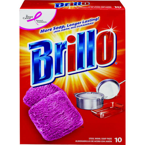 Brillo 23310 Soap Pad - pack of 10