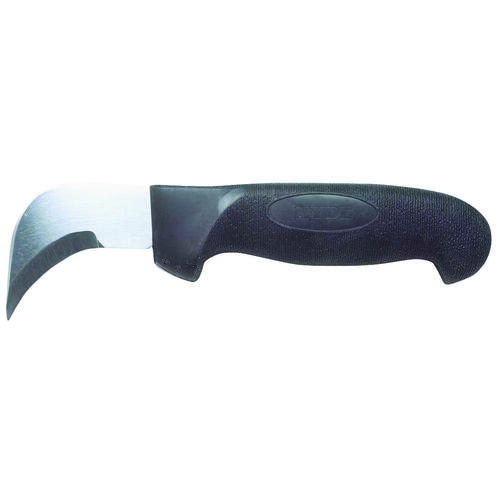 Black & Silver Series Flooring/Roofing Knife, Chrome Vanadium Steel Blade, Soft Grip Handle, 11-1/2 in OAL