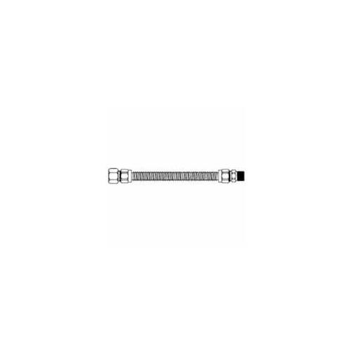 BrassCraft CSSL47R-36 P Gas Connector, 1/2 x 3/8 in, Stainless Steel, 36 in L