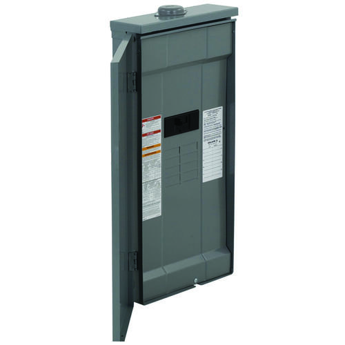 Load Center, 16 -Pole, 200 A, 8 -Space, NEMA 3R Enclosure, Flush, Surface Mounting