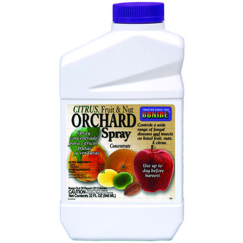 Bonide 2186 218 Fruit and Nut Orchard Spray, Liquid, Spray Application, 1 qt