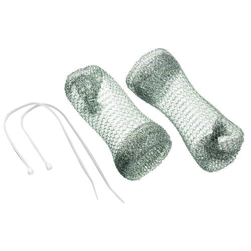 Lint Trap with Twist Tie, Nylon/Plastic