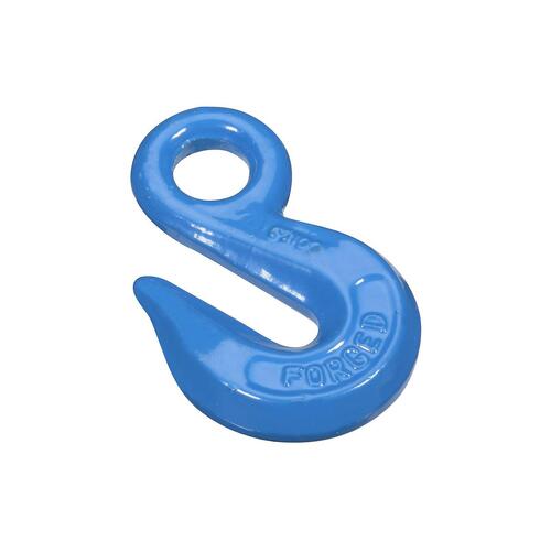 3244BC 3/8" Eye Grab Hook Blue Finish