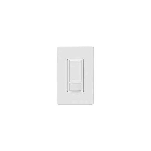 Lutron MS-VPS5MH-WH Maestro Sensor Switch, 5 A, 120 V, 1 -Pole, Motion Sensor, 180 deg Sensing, 30 ft Sensing White