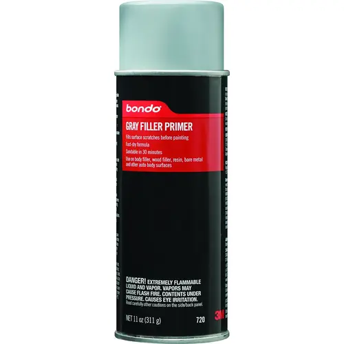 Easy Finish Filler Primer, Gray, 11 oz