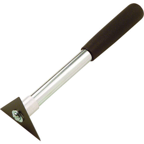 Hyde 10400 Molding Scraper, 2-3/4 in W Blade, Three-Edge Blade, HCS Blade, Foam Handle, Tubular Handle