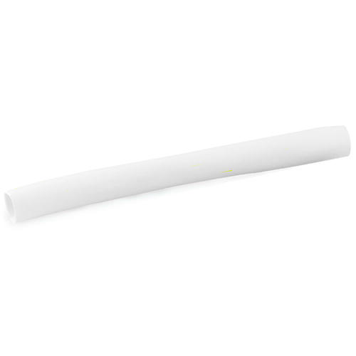 Heat Shrink Tubing, 1/8 in Expanded, 1/16 in Recovered Dia, 4 in L, Polyolefin, White - pack of 8