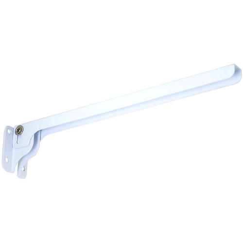 V215 12" Folding Shelf Bracket White Finish - pack of 2